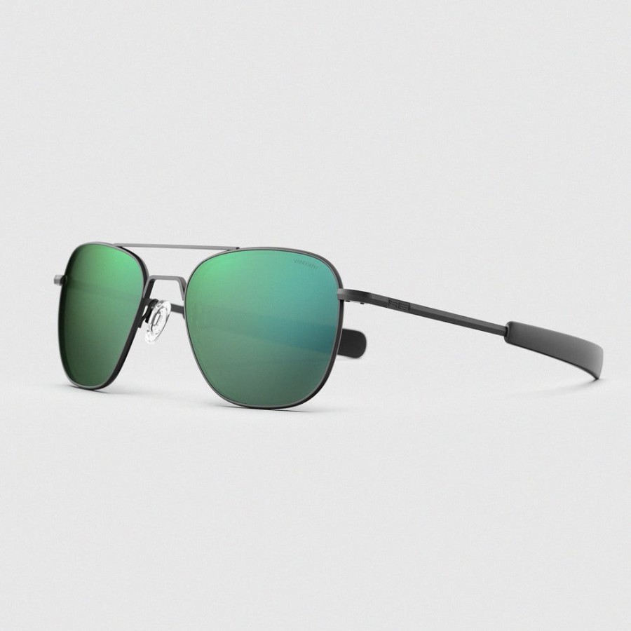 Randolph Engineering Aviator - Matte Black & Acadian | Women'S Sunglasses