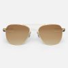 Randolph Engineering Aviator - 23K Gold & Cape Sand | Women'S Sunglasses