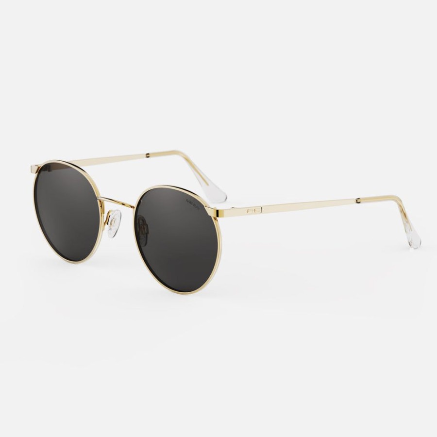 Randolph Engineering P3 - 23K Gold & American Gray | Polarized Sunglasses