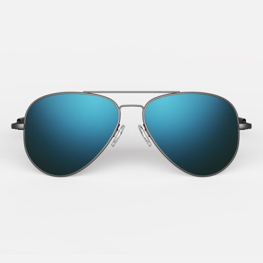 Randolph Engineering Concorde - Matte Black & Cobalt | Polarized Sunglasses