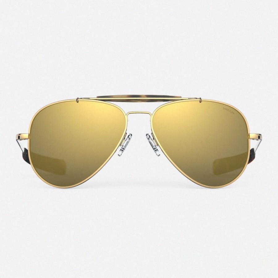 Randolph Engineering Sportsman - Randolph X Todd Snyder - 23K Gold | Polarized Sunglasses