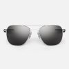 Randolph Engineering Aviator - Bright Chrome & American Gray | Women'S Sunglasses