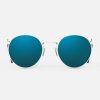 Randolph Engineering P3 - 23K White Gold & Cobalt | Polarized Sunglasses