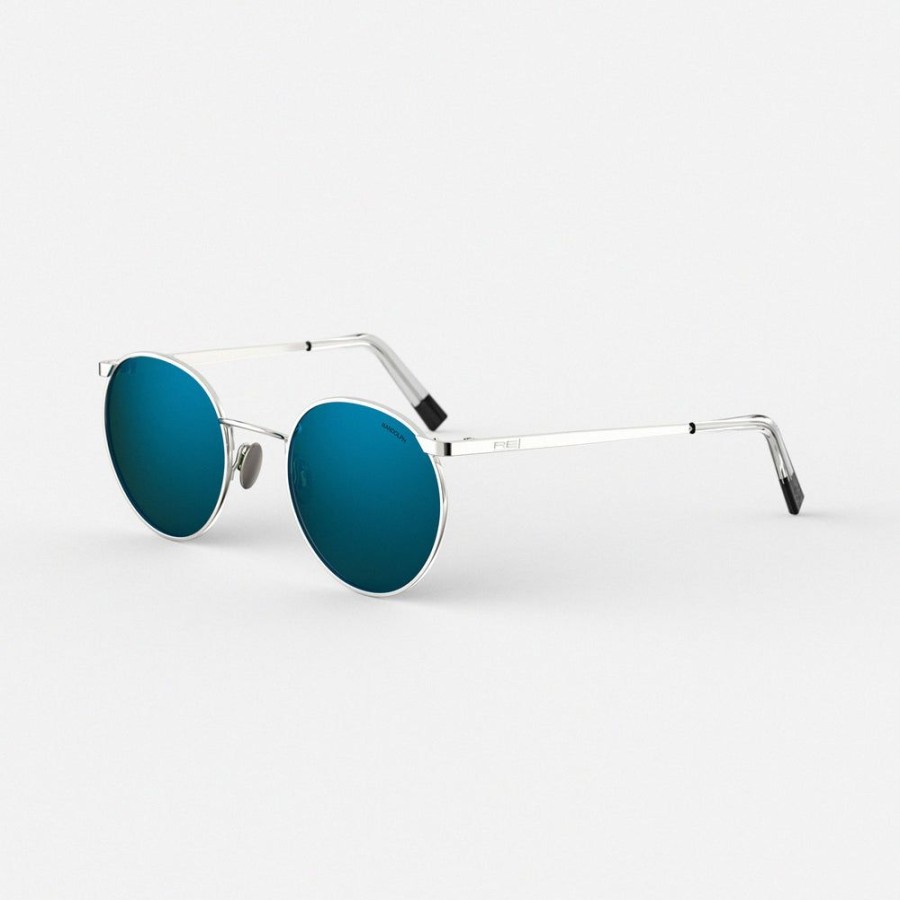 Randolph Engineering P3 - 23K White Gold & Cobalt | Polarized Sunglasses