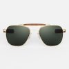 Randolph Engineering Aviator Ii - 23K Gold & Agx | Women'S Sunglasses