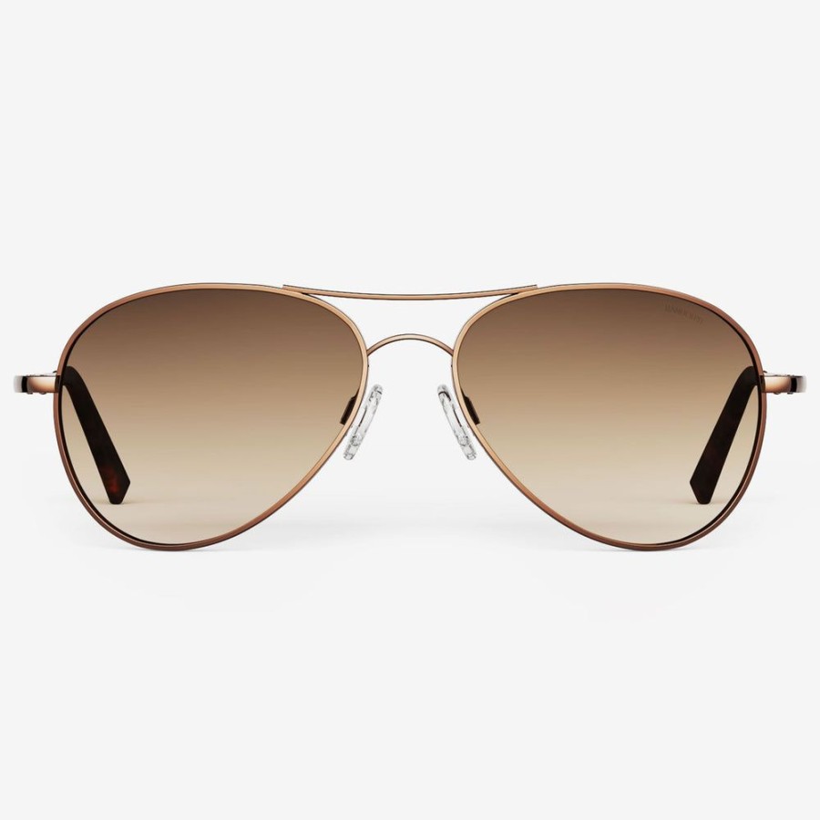 Randolph Engineering Amelia - 22K Chocolate Gold & Cape Sand | Women'S Sunglasses