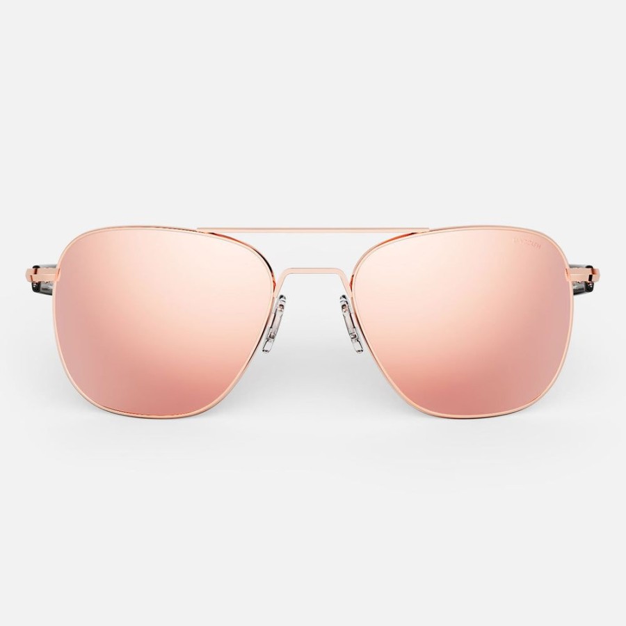 Randolph Engineering Aviator - 22K Rose Gold & Rose Gold | Women'S Sunglasses